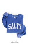 SALTY sweatshirt: TAN / XL