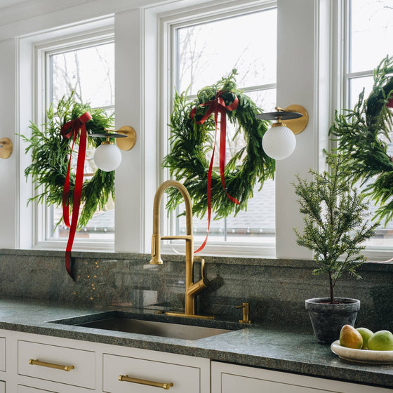 Afloral™ Real Touch Norfolk Pine Wreath - 24"