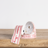 Red Cursive Writing Merry Christmas Ribbon: Large