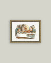 Tea Party with the Mad Hatter Framed Antique Art