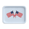 Freedom250® American Flag Patriotic Serving Tray: 3 Sizes: Large