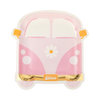 Disco Daisy Van Paper Plate