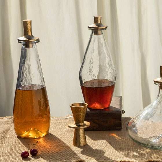 Pebbled Decanter