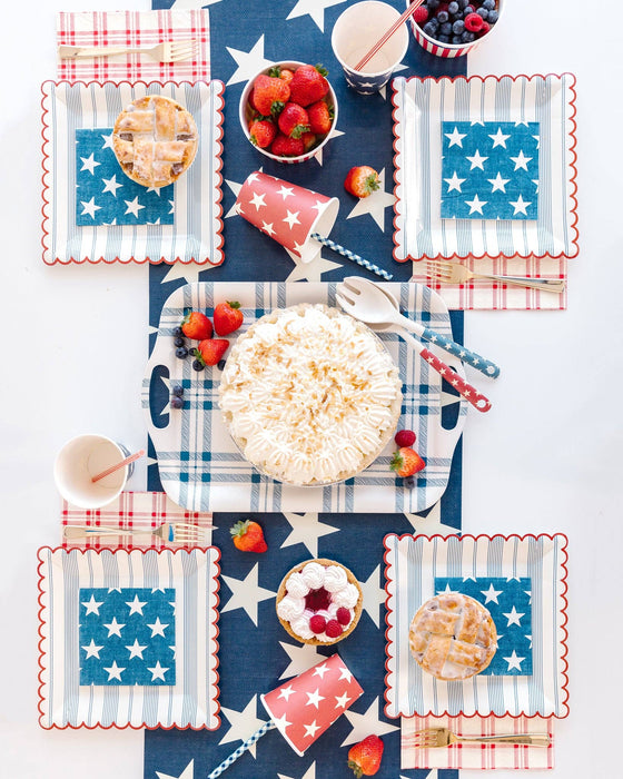 Hamptons Reusable Bamboo Serveware