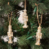 Ornaments - Champagne Nutcrackers (Pk/03 Ast)