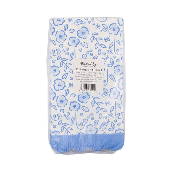 Floral Fringe Guest Napkin