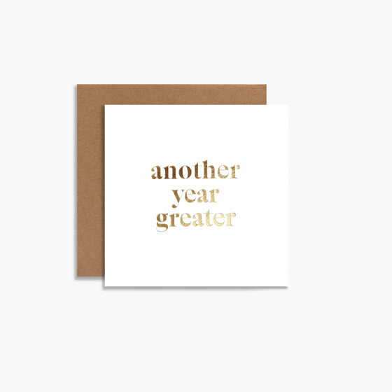 Another Year Greater Card