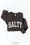 SALTY sweatshirt: TAN / XL