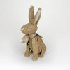 Wicker Sitting Bunny Figure