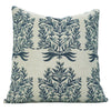 Bohemian Block Linen Blend Cushion Cover - Vrindavan: Linen Blend / One Side / 22X22