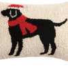 Black Labrador Dog Pillow