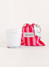 Striped Bagged Candle: Sea Change