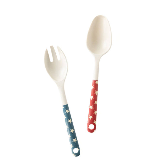 Hamptons Reusable Bamboo Serveware