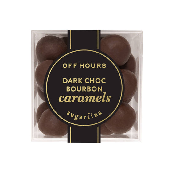 Dark Chocolate Bourbon Caramels - Small Off Hours