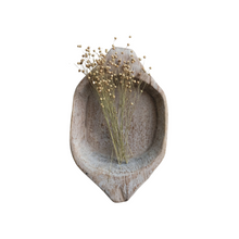  Found Reclaimed Wood Bowl w/ Handles