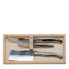 Jean Dubost 3pc Stainless Steel Cheese Set in Box