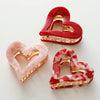 Juliette Valentine | Small Heart Metal Claw Clip: Assorted