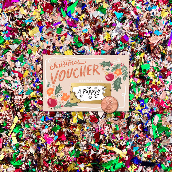 Christmas Scratch-off Vouchers