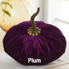 Pumpkin Extra Large Velvet, Fall Accent, Thoughtful Gift: Bronze