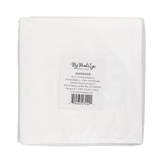 Pickleball Sayings Paper Cocktail Napkin Set