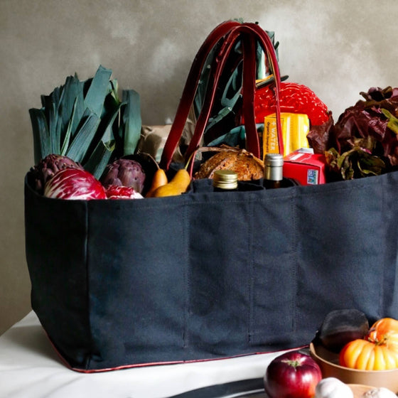 Canvas Grocery Tote Bag