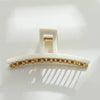 Ivory Gold Metal Assorted Claw Clips
