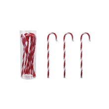 Candy Cane Drink Stirrers - Set of 10
