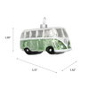 Green VW Van Ornament