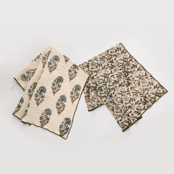 Gauze Juniper Tea Towel Set