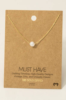  Pearl Bead Chain Necklace