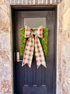 The Merry Manor Tartan Bow