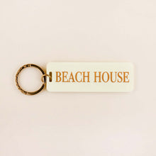  Yellow Beach House Keychain