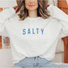 Salty Crewneck Sweatshirt :Heather Dust/Small