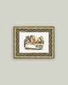 Tea Party with the Mad Hatter Framed Antique Art