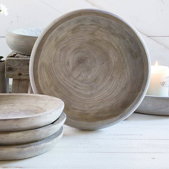 Large Paulownia Bowl