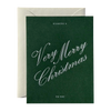 Merry Christmas No. 61: Creme / Single Card