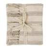 French Stripe Hammam Bath Towel, Stone