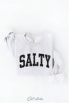 SALTY sweatshirt: TAN / XL