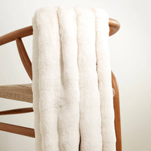  Faux Throw: Ivory