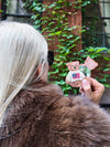 Hand-painted Americana Teddy Compact Mirror | Eco-Friendly