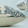 Bohemian Block Linen Blend Cushion Cover - Vrindavan: Linen Blend / One Side / 22X22