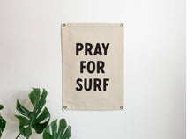  Pray for Surf Canvas Banner