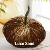 Pumpkin Extra Large Velvet, Fall Accent, Thoughtful Gift: Bronze