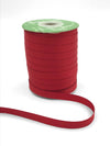 3/8" Red Woven Grosgrain Ribbon
