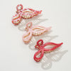 Sabrina Valentine | Large Ribbon Metal Bow Claw Clip : Assorted