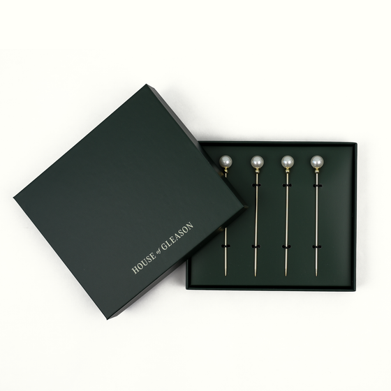 Pearl Cocktail Picks: Set of 4
