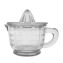  Pressed Glass Juicer, Set of 2