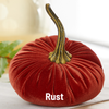 Pumpkin Large Velvet, Fall Mantel Decor, Halloween Table: Harvest
