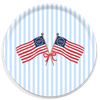 Freedom250® American Flag Patriotic Serving Tray: 3 Sizes: Large