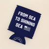 Sea to Shining Sea Koozie